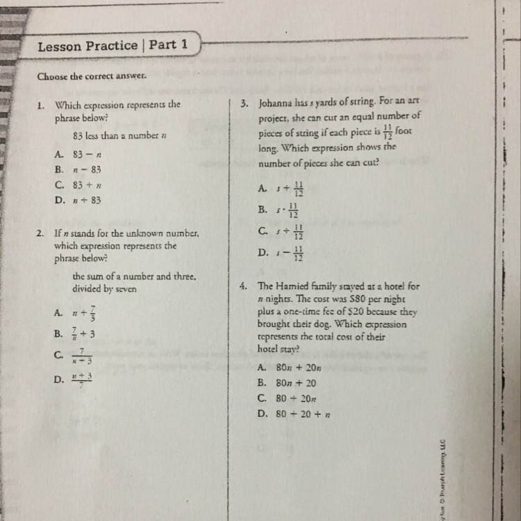 PLS HELP ME ASAP FOR ALL 4! (SHOW WORK!!) + LOTS OF POINTS!! :)-example-1