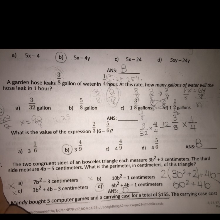 Can you please solve the garden question. It's question number 5.-example-1