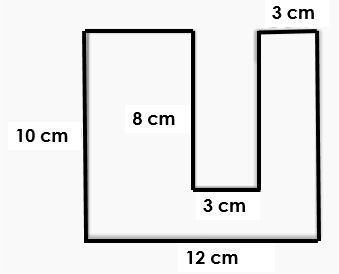 What is the perimeter of the figure? Assume that all angles are right angles A.50 cm-example-1