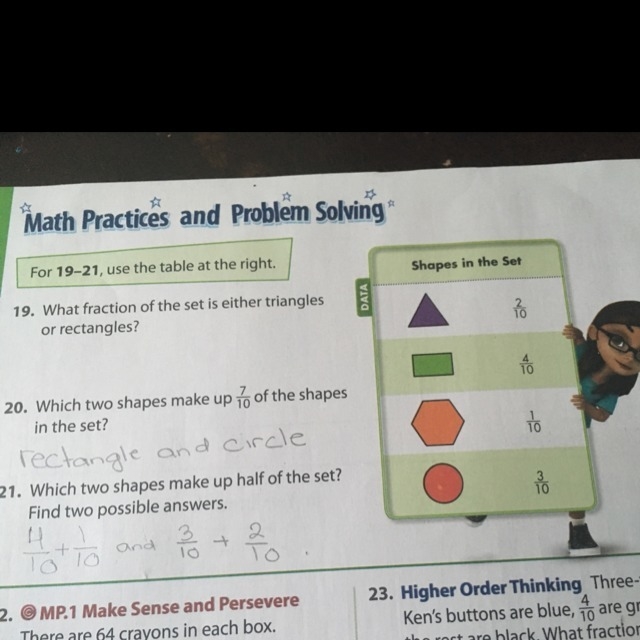 I need help with number 19 please-example-1