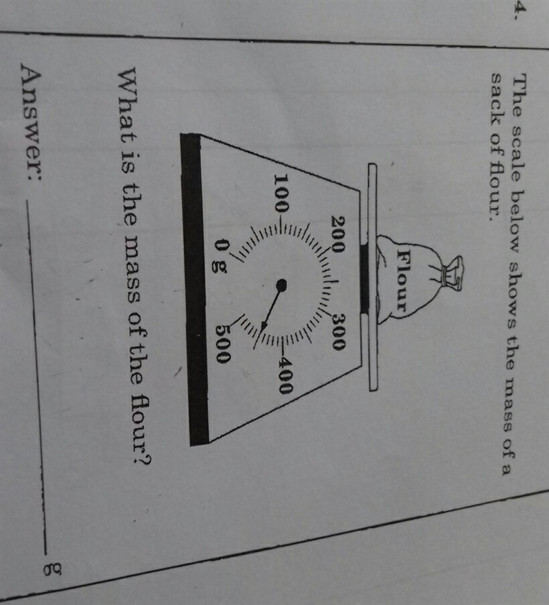 The answer in grams is it 450.......-example-1