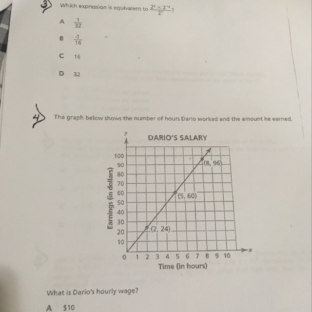 Can someone help me with these 2 answers please and show me how to show my work please-example-1