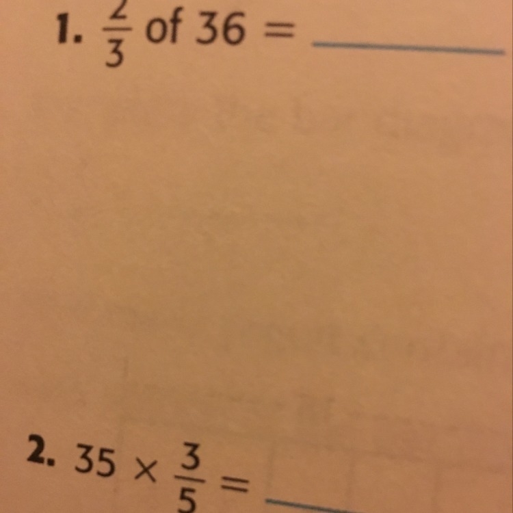 How would you multiply fractions to whole numbers?-example-1