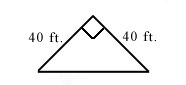 Find how long the third side is. Round answer to tenths.-example-1