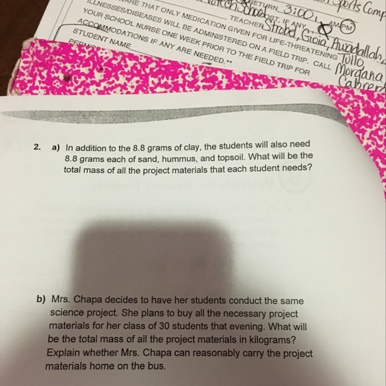 What is the answer and I need work for both parts !!!-example-1