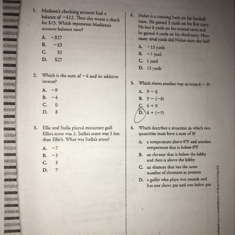 Someone pls help me with all 6 except 5, thank you so much, and if u can, pls show-example-1