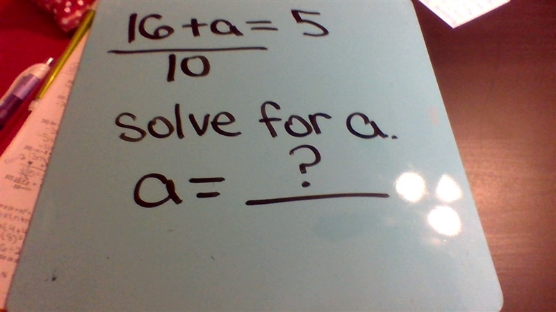 SOLVE FOR A. THANKSSSSSS!!!!!!!!!-example-1