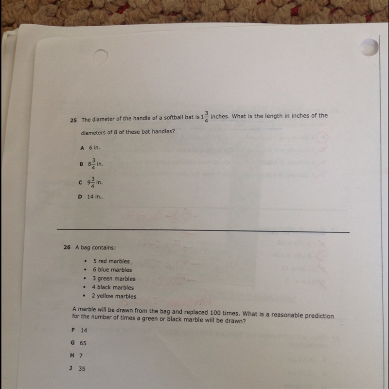 Can y'all plzzzz help me on 25 and 26 and plz explain how u got the answer-example-1