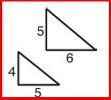 Which two triangles could you prove similar by AA ∼?-example-2