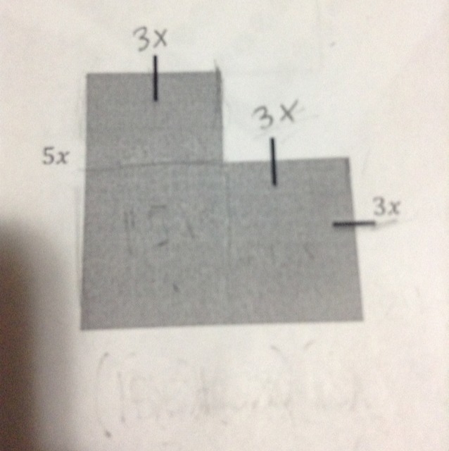 What is the area.it is polynomial plz go step by step-example-1