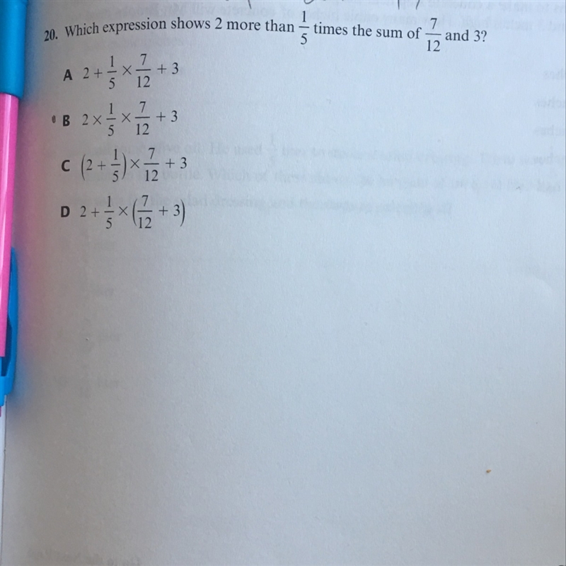 Is the answer B or is it another answer-example-1