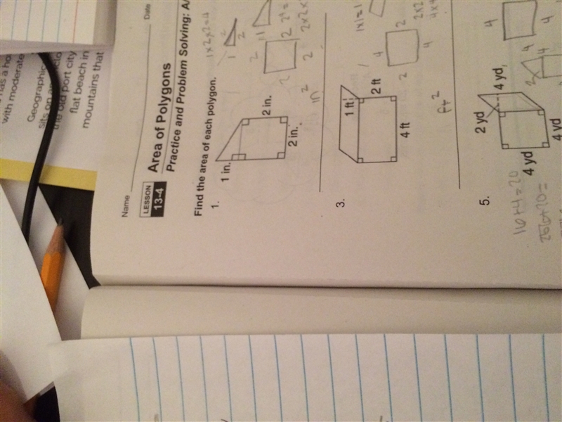 Find the area of each polygon-example-1