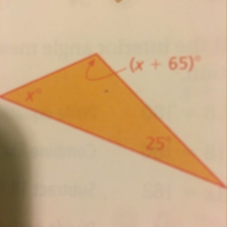 How do I find x in this problem?-example-1