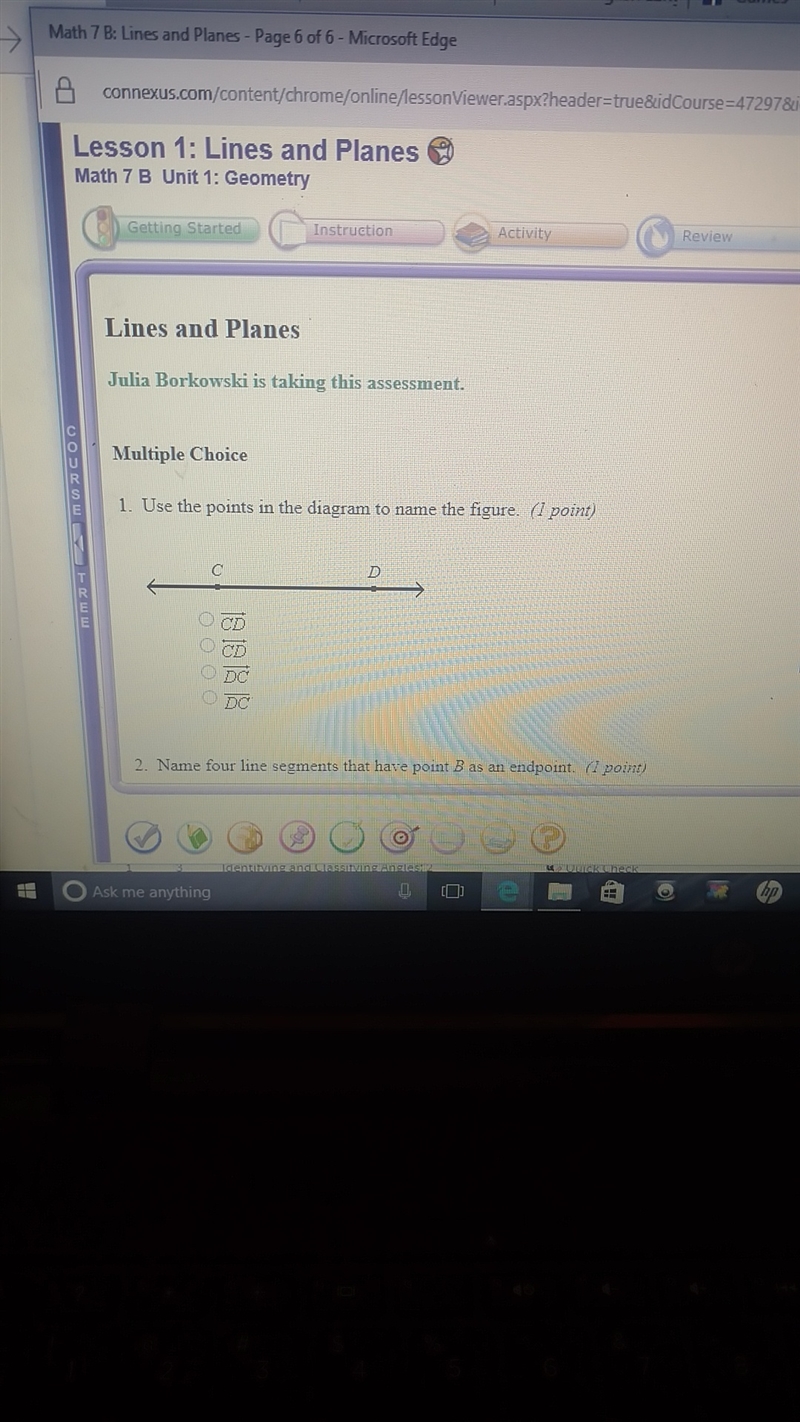 Use the points in the diagram to name the figure-example-1