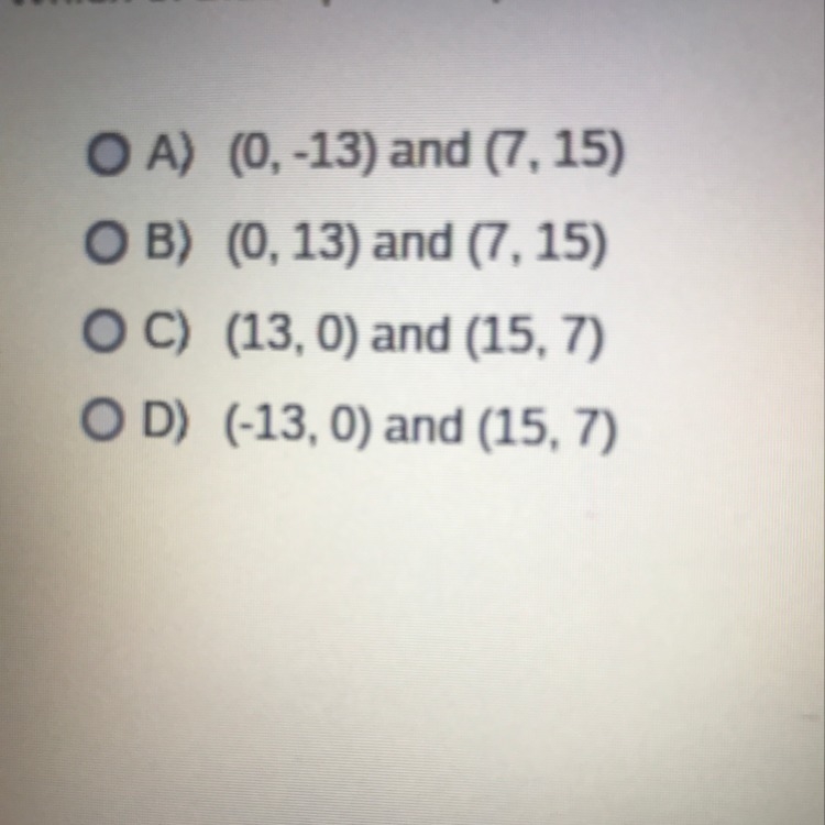 Which of these pairs of points defines a line with slope of 4? (help asap pls)-example-1