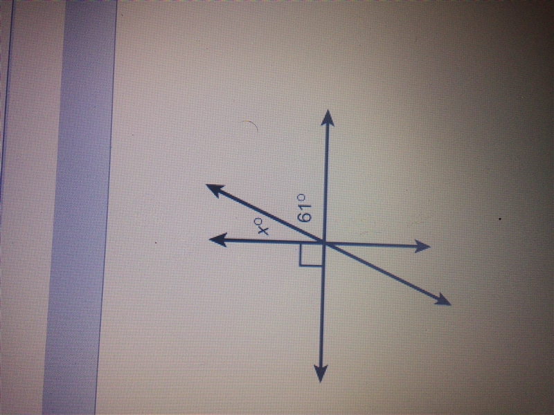 What is the value of x in the figure? Enter your answer in the box. x = __ please-example-1