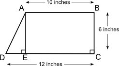 What is the area of Figure ABCD? 54 square inches 60 square inches 66 square inches-example-1