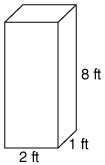 Find the surface area of the following rectangular prism.-example-1