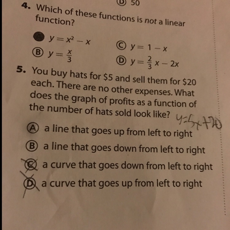 I do not understand the 5 question.-example-1