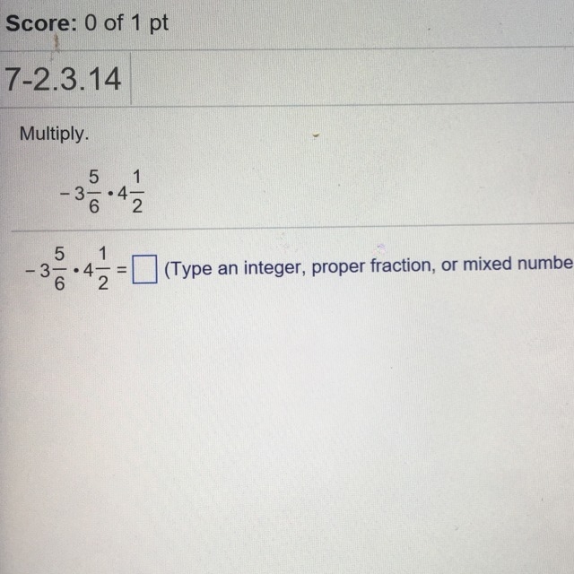 Multiply the fractions to give me the awser-example-1