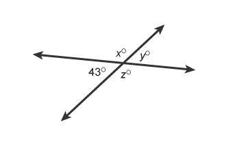 What is the measure of angle z in this figure? x =-example-1