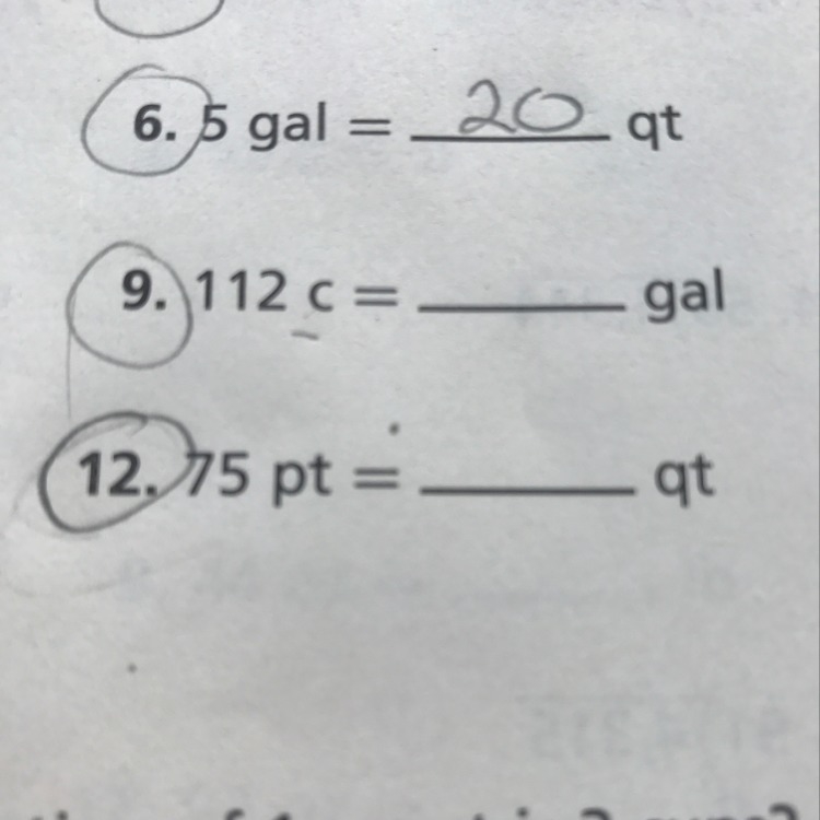 112 c = how many gallons-example-1