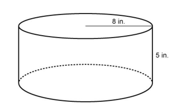 What is the EXACT and APPROXIMATE volume of the cylinder? (I NEED HELP FAST!)-example-1