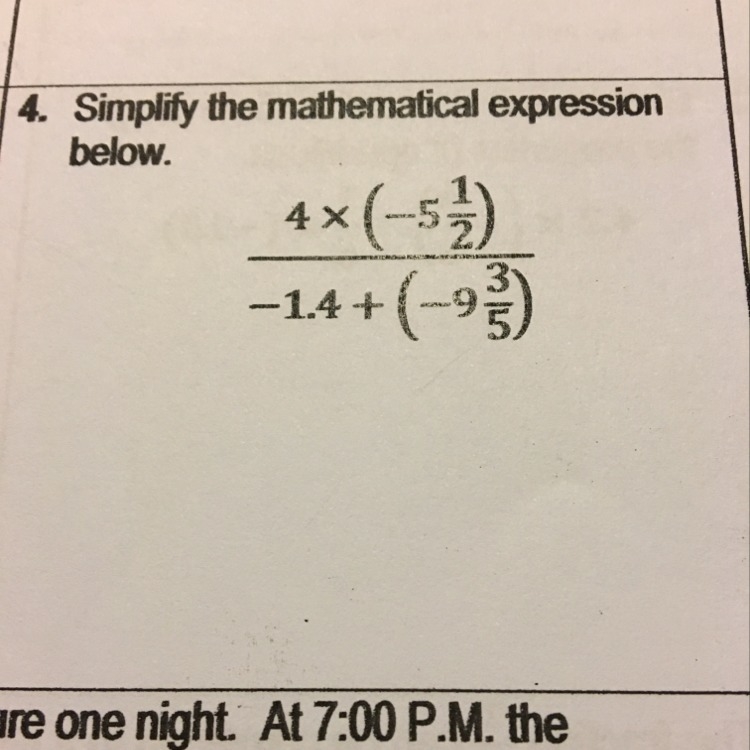 Please help with this mathematical expression below.-example-1