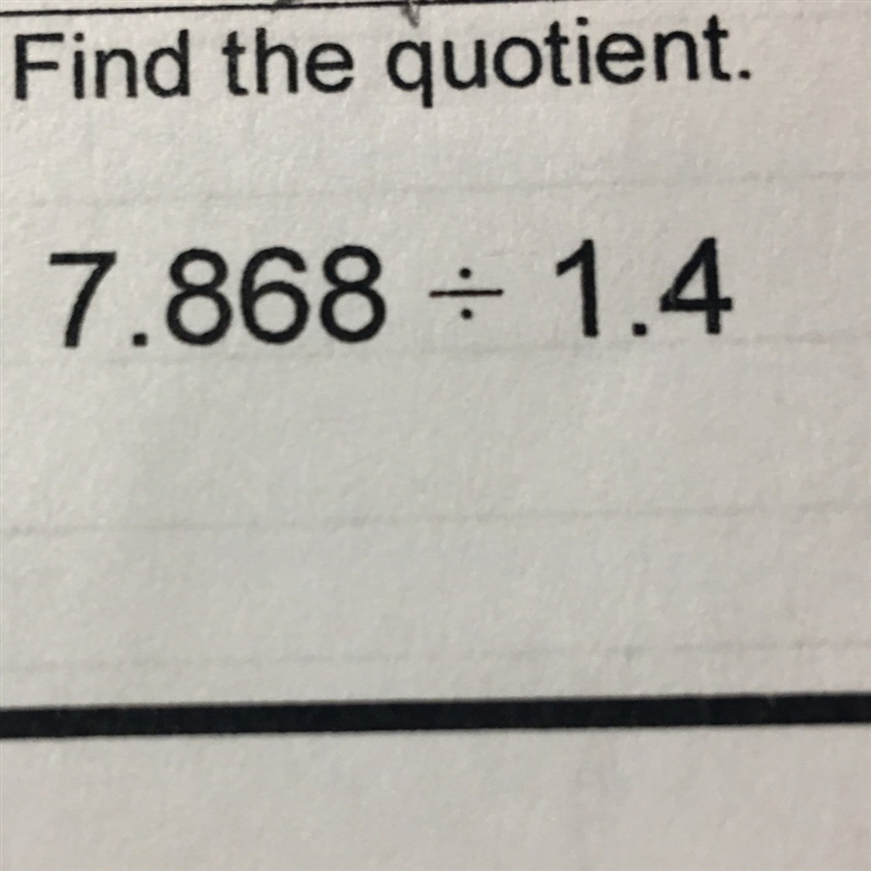 What is 7.868 divided 1.4-example-1