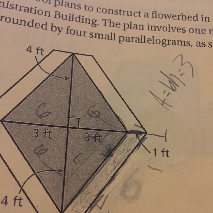 What is the area of the parallelogram?-example-1