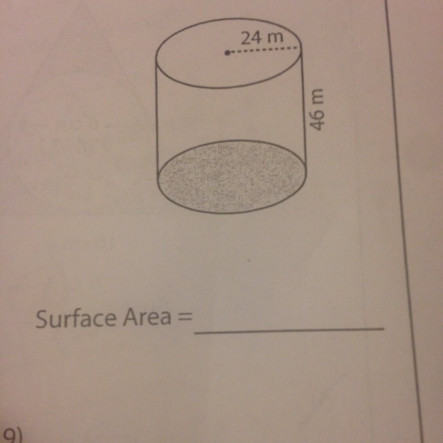 Can anyone help me with a problem on my math assignment. I need to find the surface-example-1