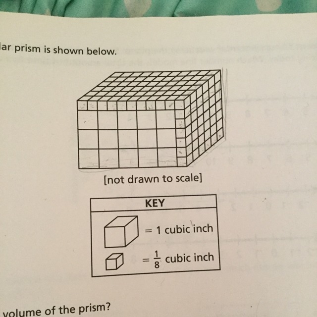 A rectangular prism is shown below. What is the volume of the prism? A. 12 3/256 cubic-example-1