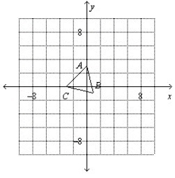 What image is the translation of abc given by the translation rule (x y) (x+2 y-2)-example-1