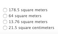 ﻿ What is the approximate area of the shaded region 8m-example-2