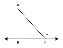 In the following figure, triangle ABC is a right triangle, and m A = 42°. Find the-example-1