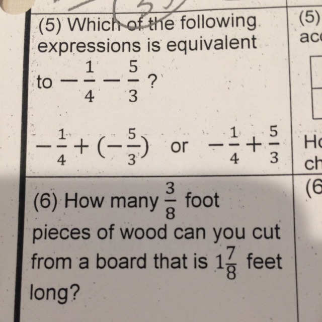 Please help on 5&6 and please show your work :)-example-1