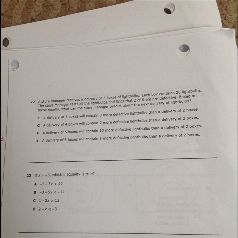 I need help on #'s 22 and 23-example-1