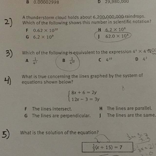 PLEASE HELP WITH #4! And explain as well? Thank you!-example-1