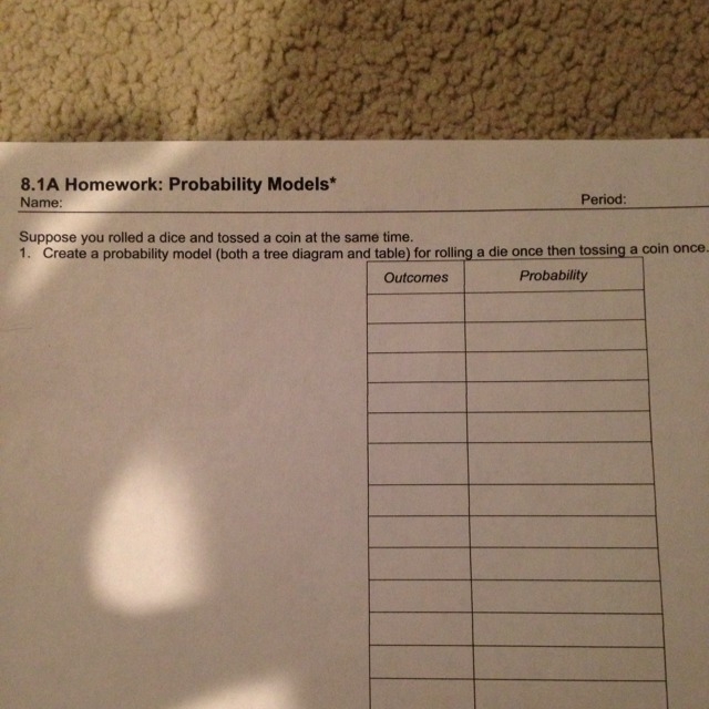 How do you make a probability model?-example-1