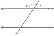 Please help brain fam!!! The figure below shows parallel lines cut by a transversal-example-1