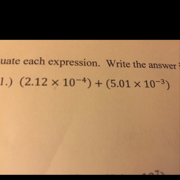 How do I solve this and write it in scientific notation?-example-1