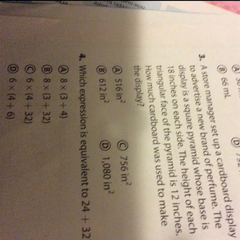 Need help on 3 and 4 thx!-example-1