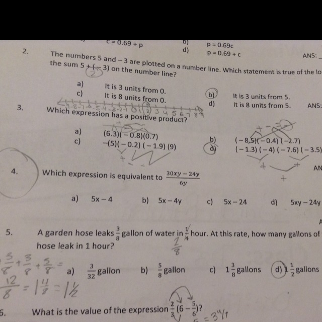 Which expression is equivalent to 30xy - 24y/6y BY THE WAY, IT'S NUMBER 4!!! :)-example-1