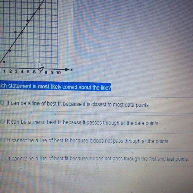 Which statement is most likely correct about the line-example-1