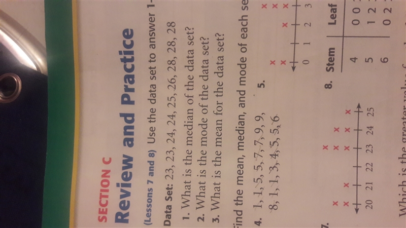 What is the mean for the data set-example-1