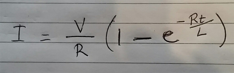 A 8.55 H inductor with negligible resistance is placed in series with a 14.9 V battery-example-1