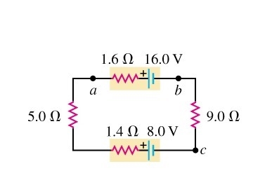 Part A What is the total rate at which electrical energy is dissipated in the 5.0−Ω resistor-example-1