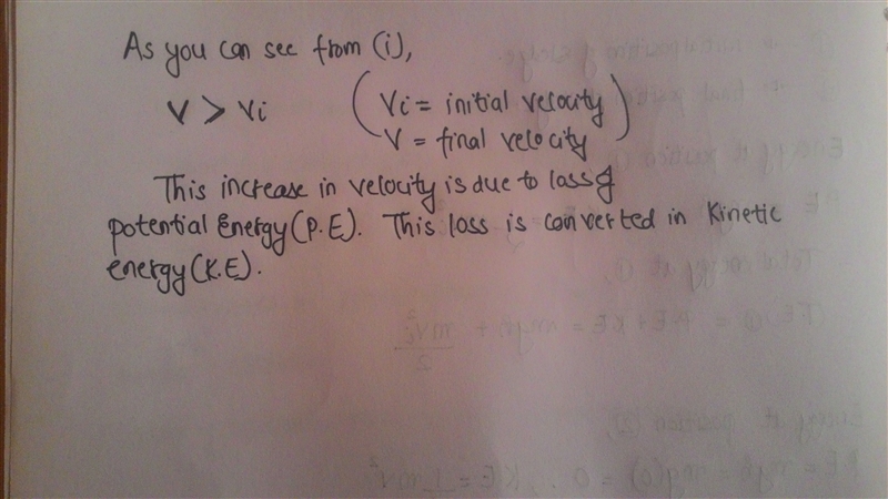 Explain why the speed of a sled is increases as it moves down a snow -covered hill-example-3