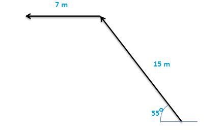 Find the resultant displacement of a bear searching for berries on the mountain. The-example-1