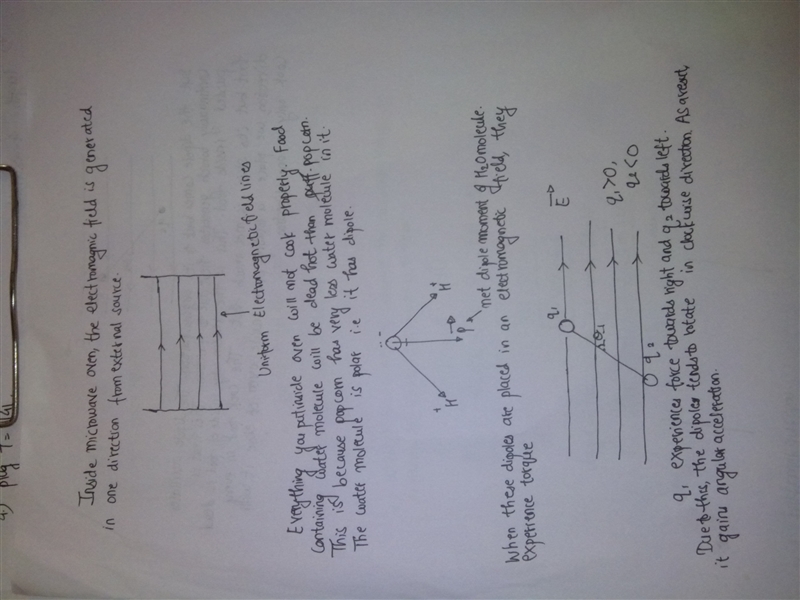 How is electromagnetic waves useful for cooking food-example-1